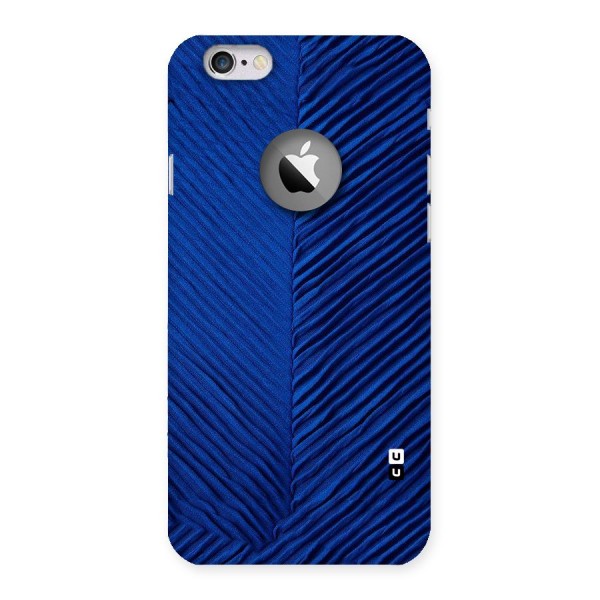 Classy Blues Back Case for iPhone 6 Logo Cut