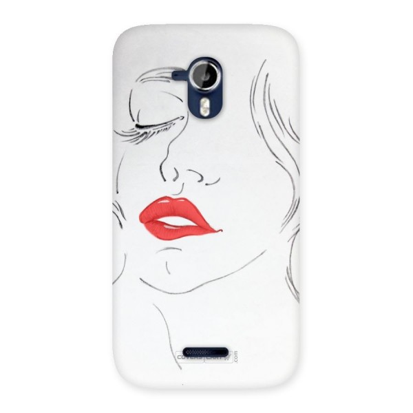 Classy Girl Back Case for Micromax Canvas Magnus A117