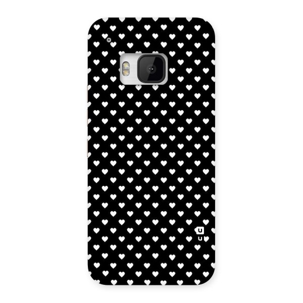 Classy Hearty Polka Back Case for HTC One M9