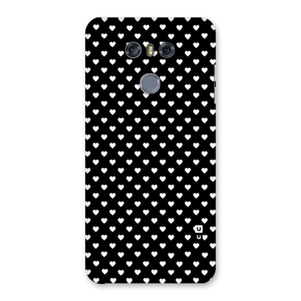 Classy Hearty Polka Back Case for LG G6