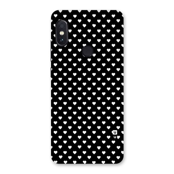 Classy Hearty Polka Back Case for Redmi Note 5 Pro
