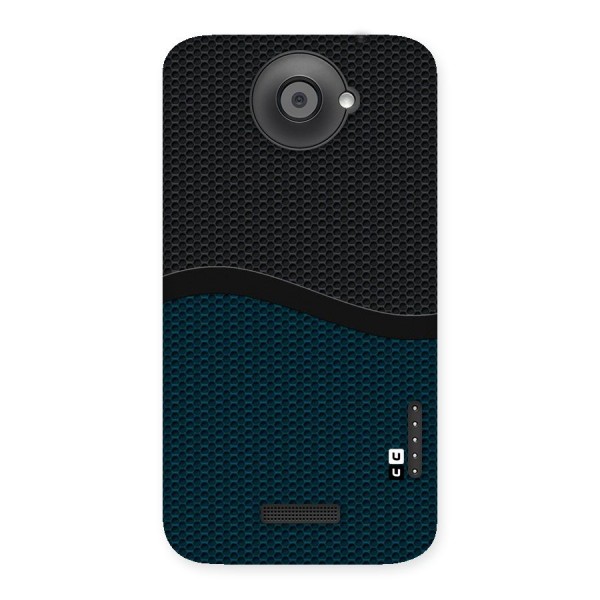 Classy Rugged Bicolor Back Case for HTC One X