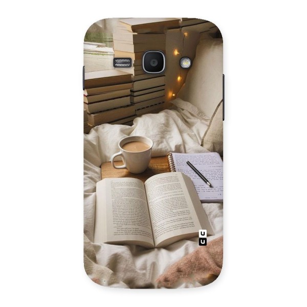 Coffee And Books Back Case for Galaxy Ace 3
