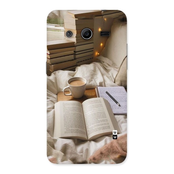 Coffee And Books Back Case for Galaxy Core 2
