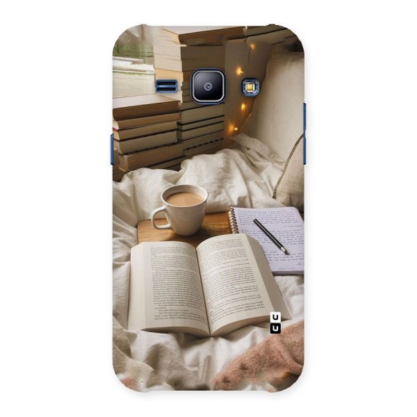 Coffee And Books Back Case for Galaxy J1