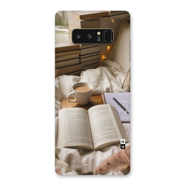 Coffee And Books Back Case for Galaxy Note 8