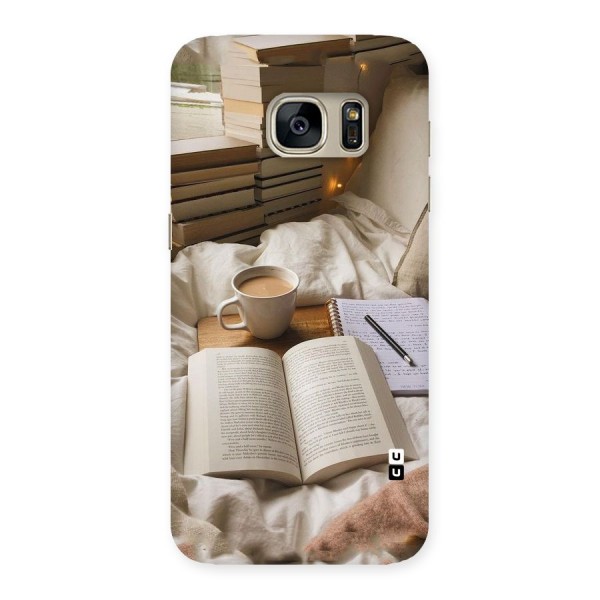 Coffee And Books Back Case for Galaxy S7