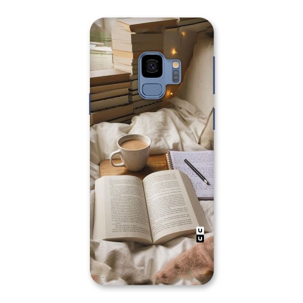 Coffee And Books Back Case for Galaxy S9