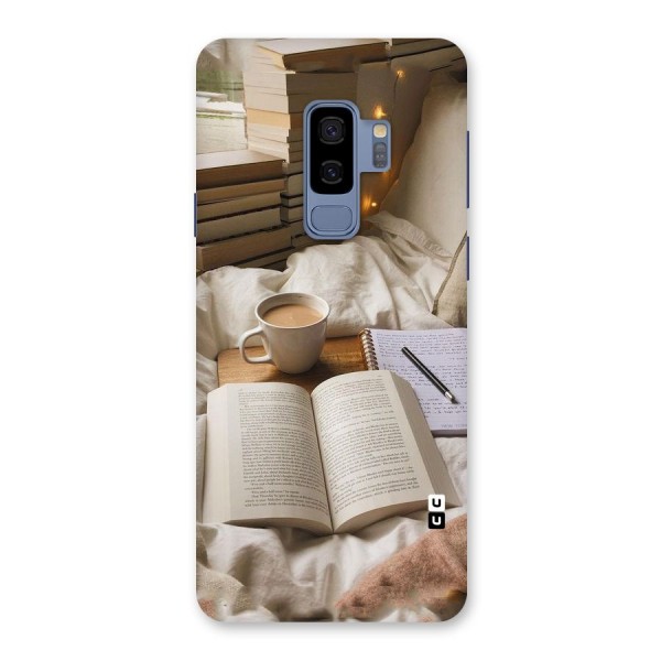 Coffee And Books Back Case for Galaxy S9 Plus