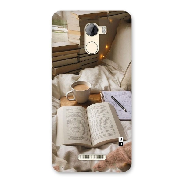 Coffee And Books Back Case for Gionee A1 LIte