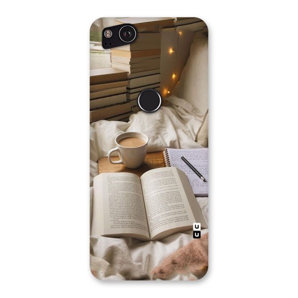 Coffee And Books Back Case for Google Pixel 2