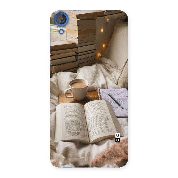 Coffee And Books Back Case for HTC Desire 820