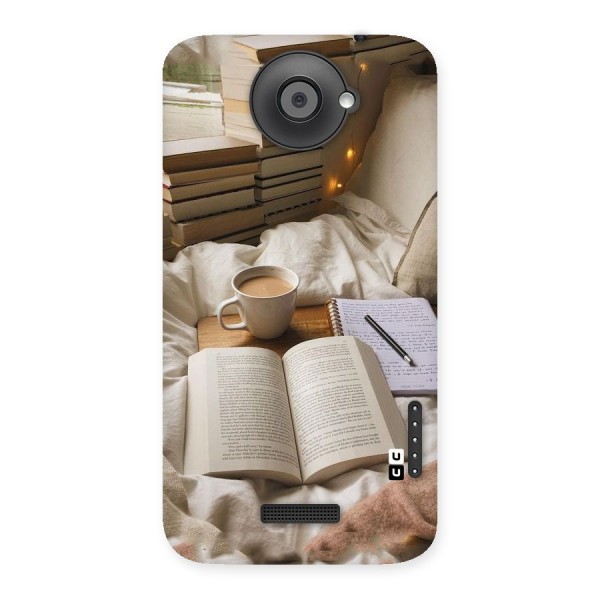 Coffee And Books Back Case for HTC One X