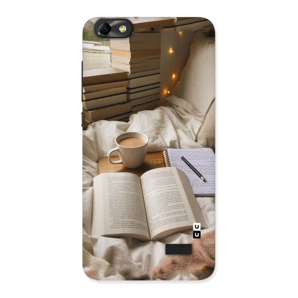 Coffee And Books Back Case for Honor 4C