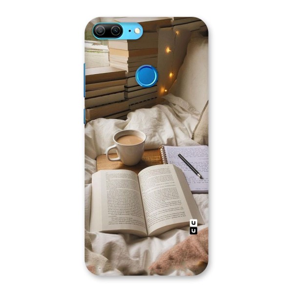 Coffee And Books Back Case for Honor 9 Lite