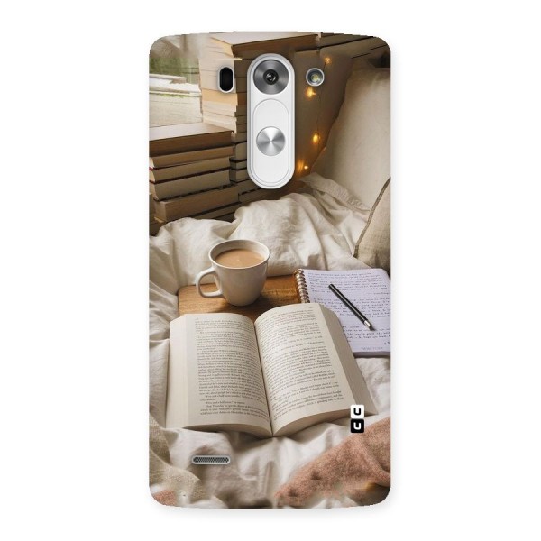 Coffee And Books Back Case for LG G3 Beat