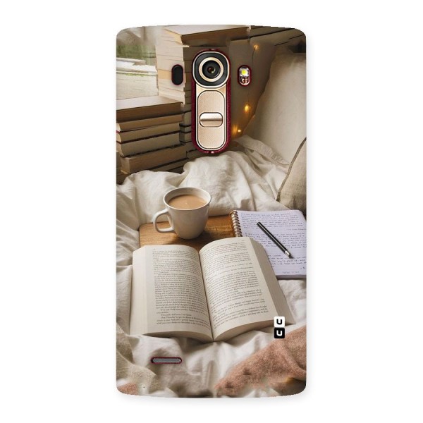 Coffee And Books Back Case for LG G4
