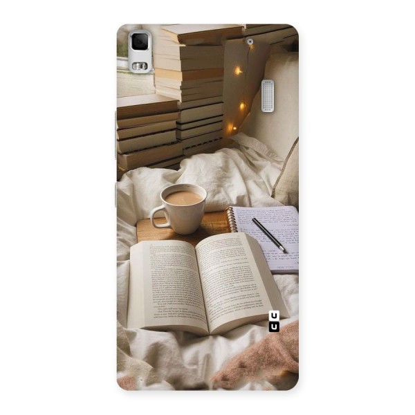 Coffee And Books Back Case for Lenovo A7000