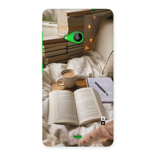 Coffee And Books Back Case for Lumia 535