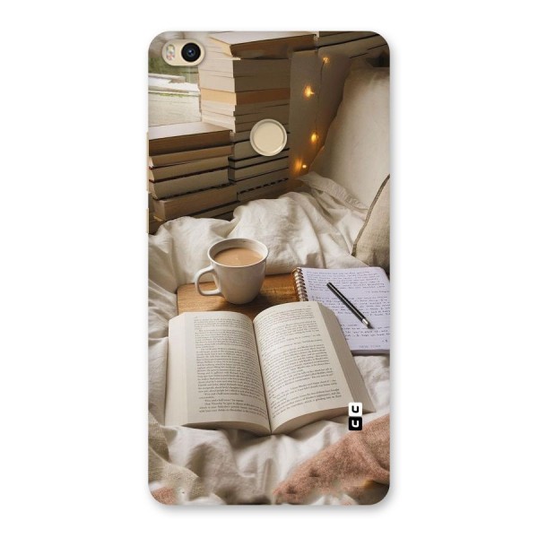 Coffee And Books Back Case for Mi Max 2