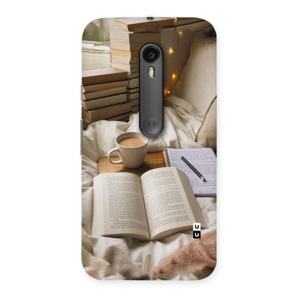 Coffee And Books Back Case for Moto G3