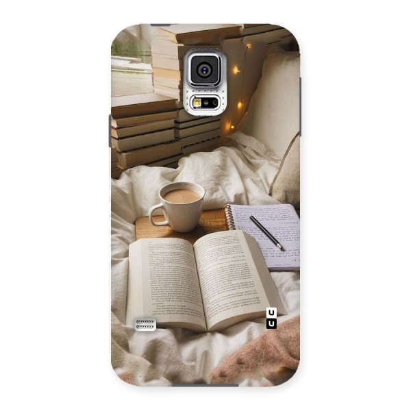 Coffee And Books Back Case for Samsung Galaxy S5