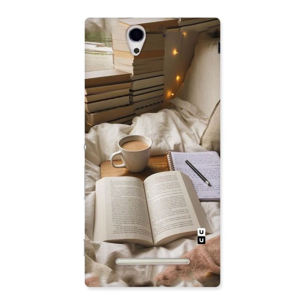 Coffee And Books Back Case for Sony Xperia C3