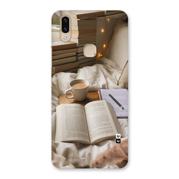 Coffee And Books Back Case for Vivo V9