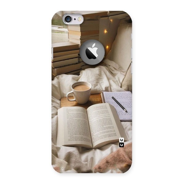 Coffee And Books Back Case for iPhone 6 Logo Cut