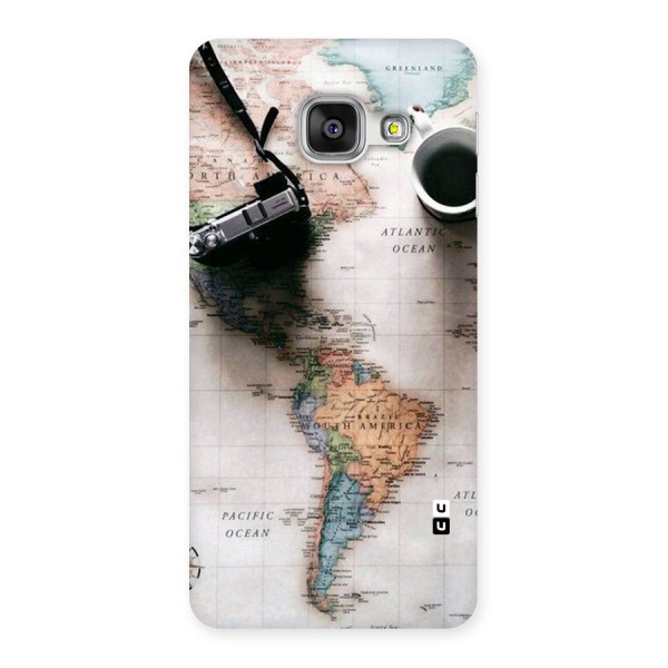 Coffee And Travel Back Case for Galaxy A3 2016