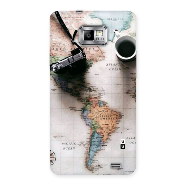Coffee And Travel Back Case for Galaxy S2