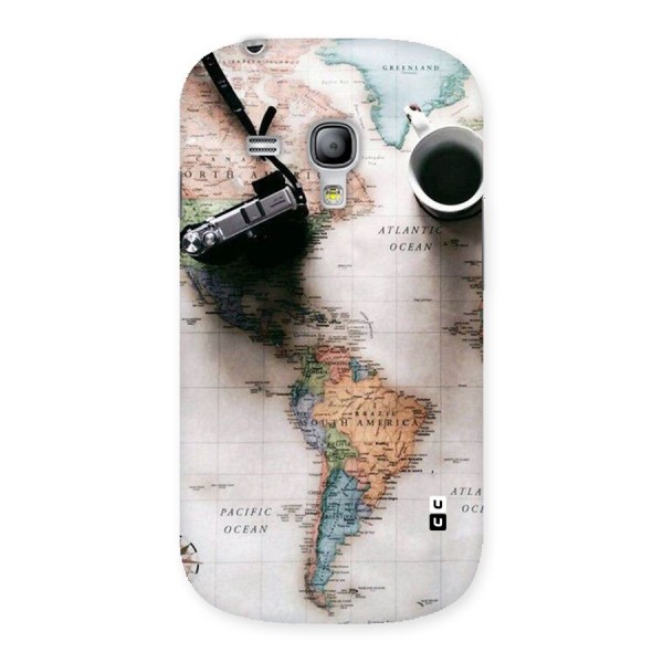 Coffee And Travel Back Case for Galaxy S3 Mini