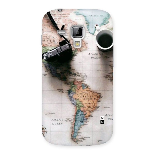 Coffee And Travel Back Case for Galaxy S Duos