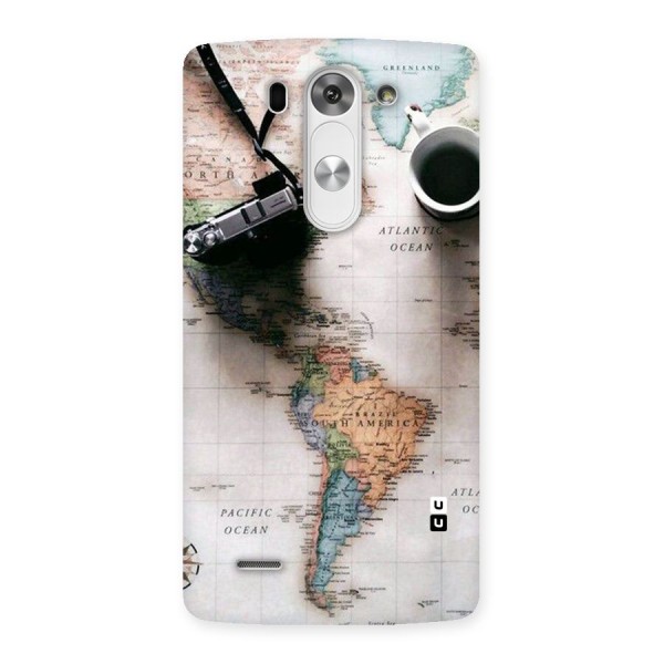 Coffee And Travel Back Case for LG G3 Beat
