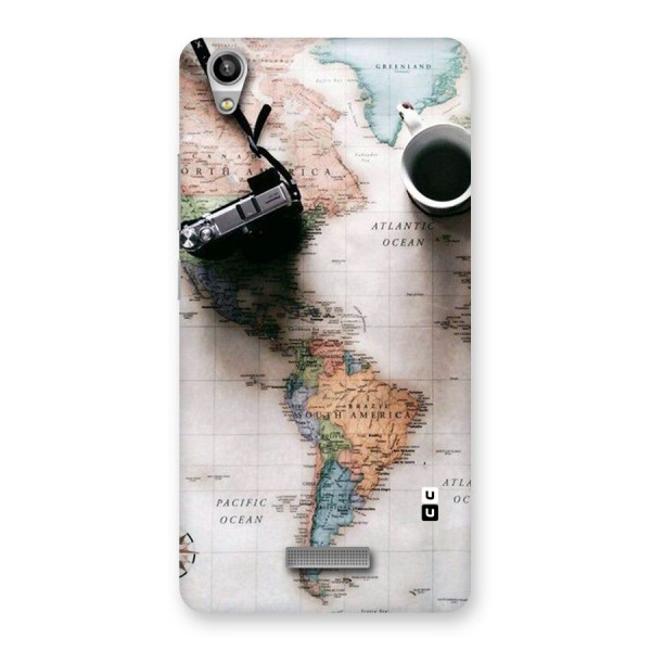 Coffee And Travel Back Case for Lava-Pixel-V1