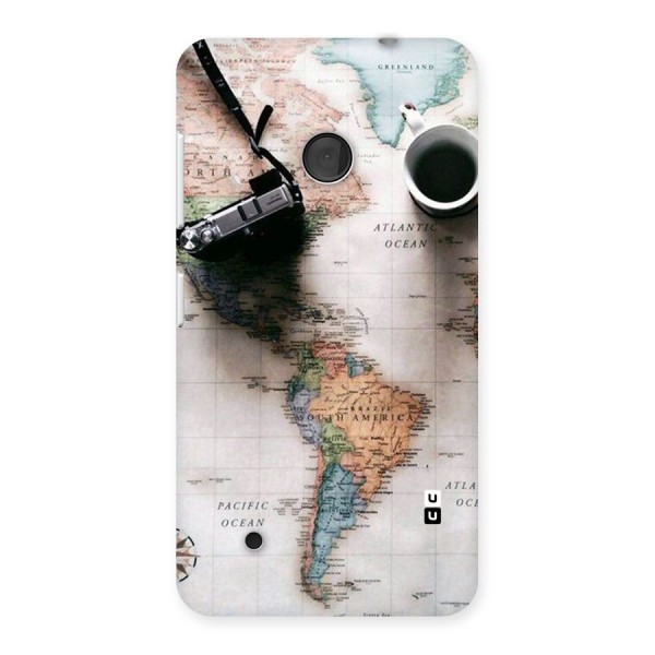 Coffee And Travel Back Case for Lumia 530