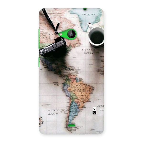 Coffee And Travel Back Case for Lumia 535