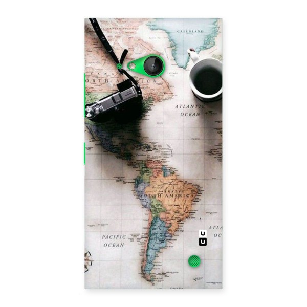 Coffee And Travel Back Case for Lumia 730
