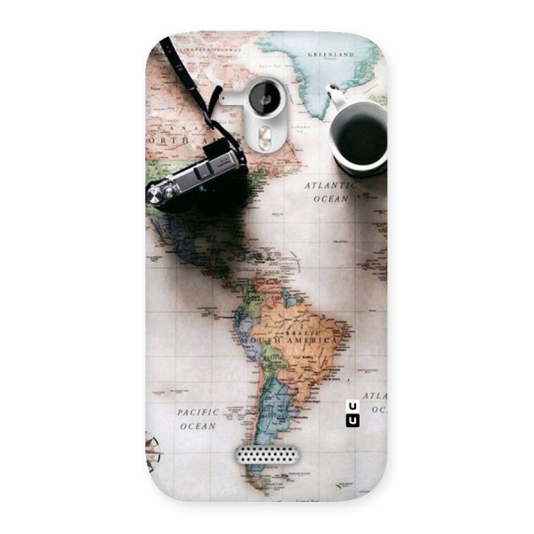 Coffee And Travel Back Case for Micromax Canvas HD A116
