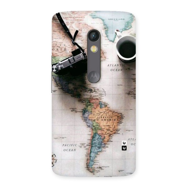 Coffee And Travel Back Case for Moto X Play