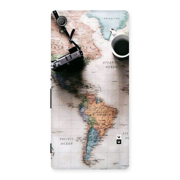Coffee And Travel Back Case for Xperia Z4