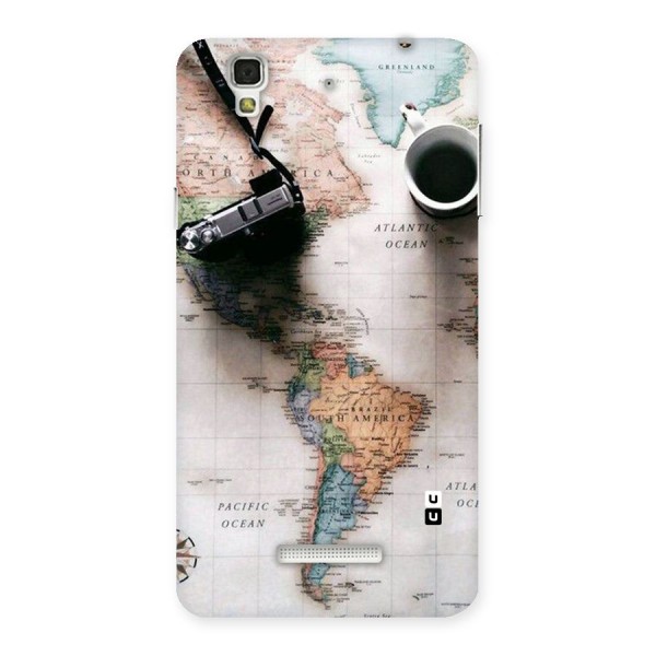 Coffee And Travel Back Case for Yu Yureka
