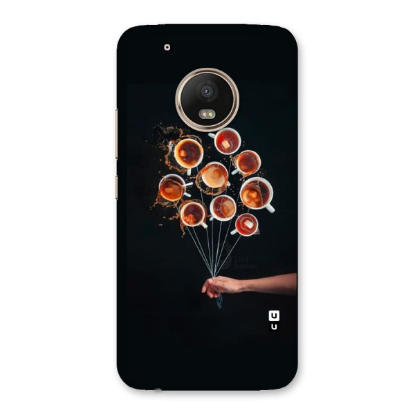 Coffee Balloon Back Case for Moto G5 Plus