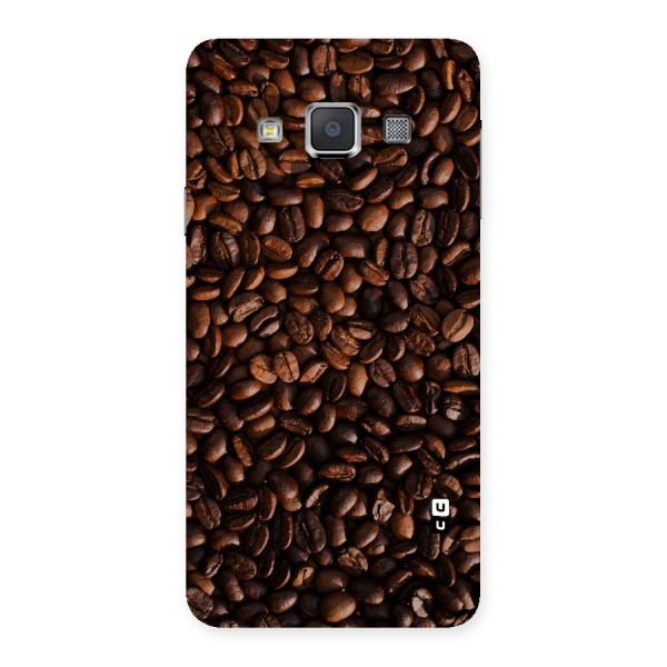 Coffee Beans Scattered Back Case for Galaxy A3
