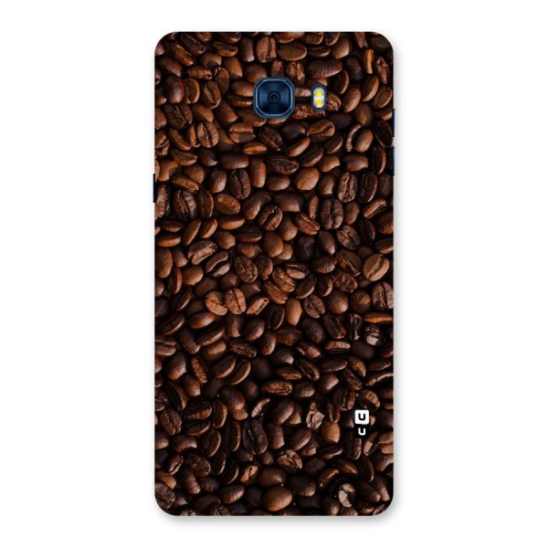 Coffee Beans Scattered Back Case for Galaxy C7 Pro