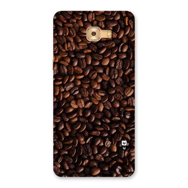 Coffee Beans Scattered Back Case for Galaxy C9 Pro