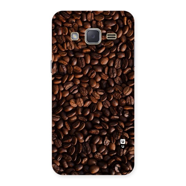 Coffee Beans Scattered Back Case for Galaxy J2
