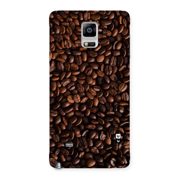 Coffee Beans Scattered Back Case for Galaxy Note 4