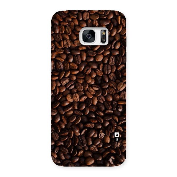 Coffee Beans Scattered Back Case for Galaxy S7 Edge