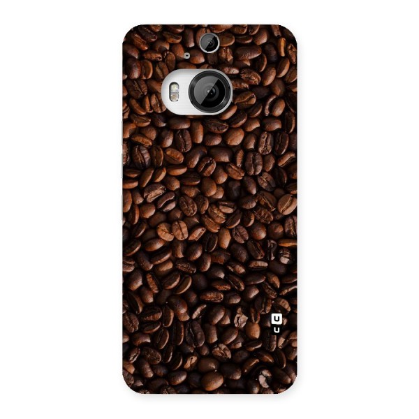 Coffee Beans Scattered Back Case for HTC One M9 Plus